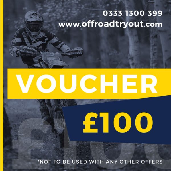 Off Road Tryout Course Voucher - Husqvarna